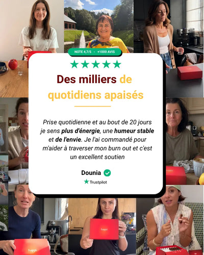 Safran breveté Happi Mood - Stress-Sommeil-Humeur - Boite de 30 ampoules
