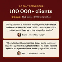Safran breveté Happi Mood - santé mentale - Boite de 30 ampoules