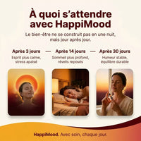 Safran breveté Happi Mood - santé mentale - Boite de 30 ampoules