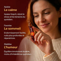 Safran breveté Happi Mood - santé mentale - Boite de 30 ampoules