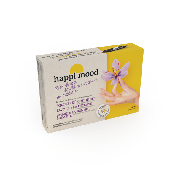 Boite 20 ampoules - Safran breveté Happi Mood